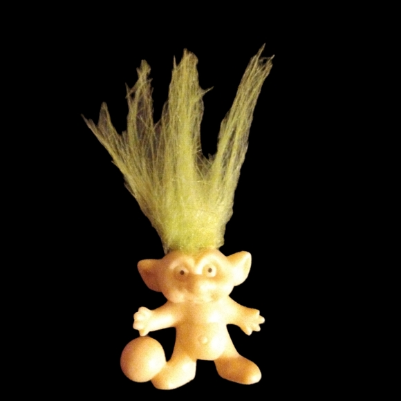 Vintage Troll Pencil Topper - Picture 1 of 2